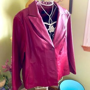 Red Leather Jacket